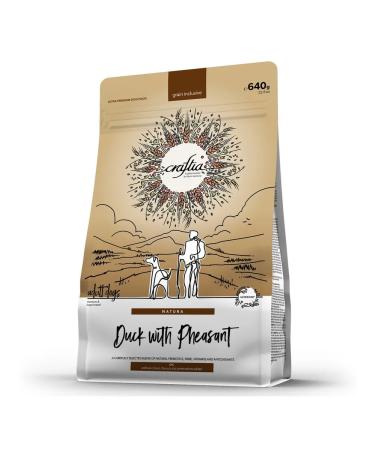 CRAFTIA NATURA dry food for adult dogs of medium and large breeds made from duck and pheasant 640 g - Buy Online on GoSupps.com