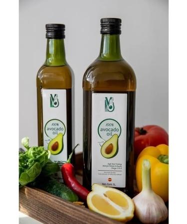 La Vida Organica Avocado oil for salads for frying 1 liter - Buy Online on GoSupps.com