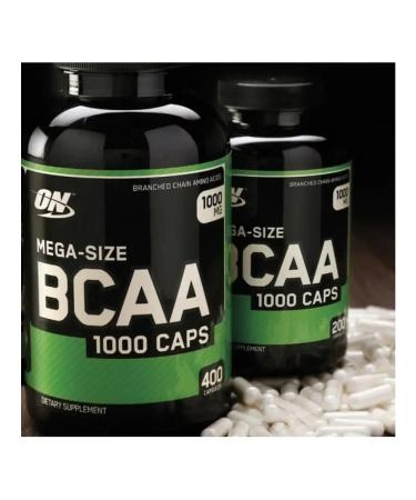Optimum Nutrition BCAA 1000 amino acids (400 capsules) - Buy Online on GoSupps.com