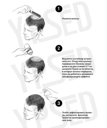 YPSED Hair thickener 25g spare block - Buy Online on GoSupps.com