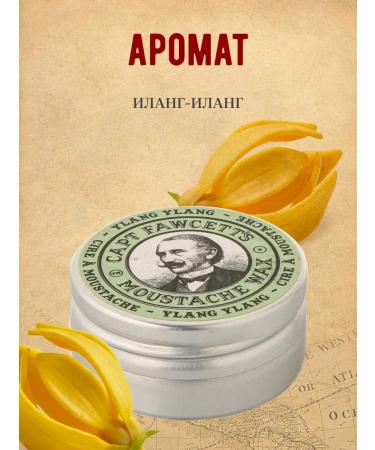 CAPTAIN FAWCETT Wax for mustaches Ylang Ylang 15 ml - Buy Online on GoSupps.com