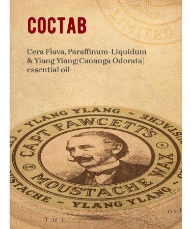 CAPTAIN FAWCETT Wax for mustaches Ylang Ylang 15 ml - Buy Online on GoSupps.com