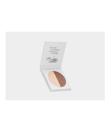 Compact powder for contouring "sculptor" (light beigo sho