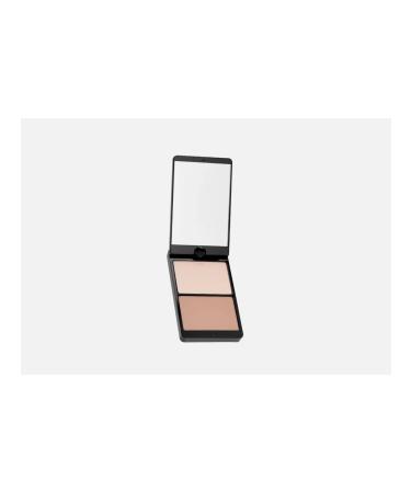 Compact powder for contouring the face to sculpt