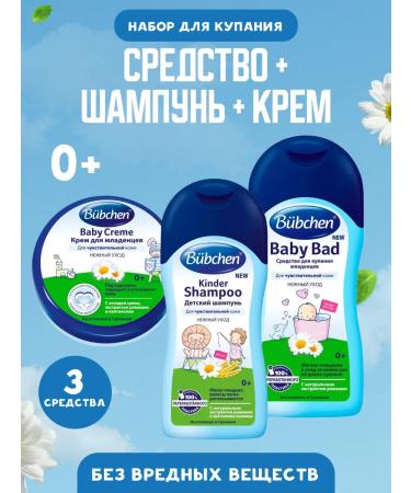 Bubchen Children's kit for bathing 750 ml