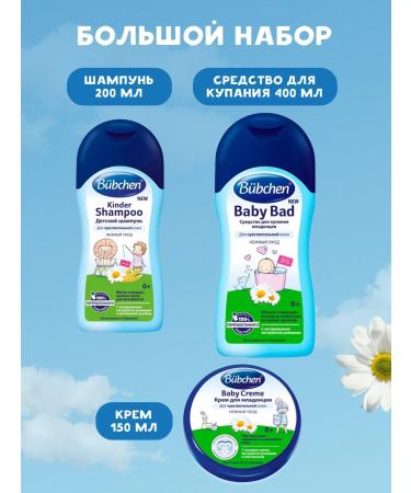 Bubchen Children's kit for bathing 750 ml - Buy Online on GoSupps.com