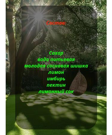 Useful world Jam from pine cones 220 Lemon ginger - Buy Online on GoSupps.com