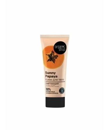 Organic shop Papaya body cream softening 200 ml - Buy Online on GoSupps.com