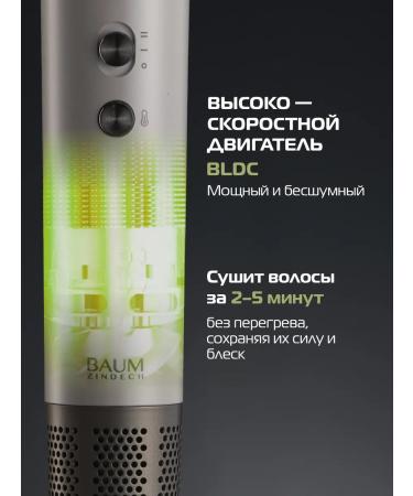 BAUM ZINDECH Hair hairy professional with F700W nozzles Powerful - Buy Online on GoSupps.com