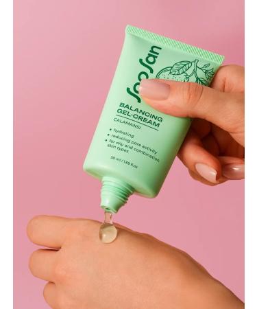 SOOSAN Gel-cream for oily skin with calamansi extract for problem skin 50 ml - Buy Online on GoSupps.com