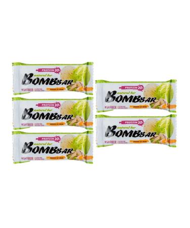 BombBar Batonchik protein pistachi-plir 5 pcs - Buy Online on GoSupps.com