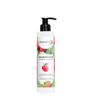 TheBrandSun Moisturizing face washing gel with raspberry juice 200 ml - Buy Online on GoSupps.com