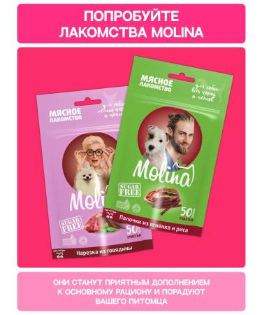 MOLINA Dry dog food - Buy Online on GoSupps.com