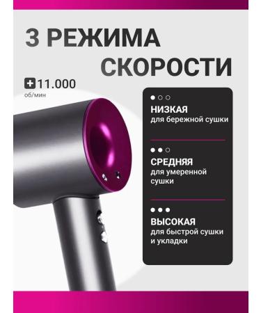 Skinetik PRO Hair hair dryer Powerful with nozzles 5 in 1 - Buy Online on GoSupps.com