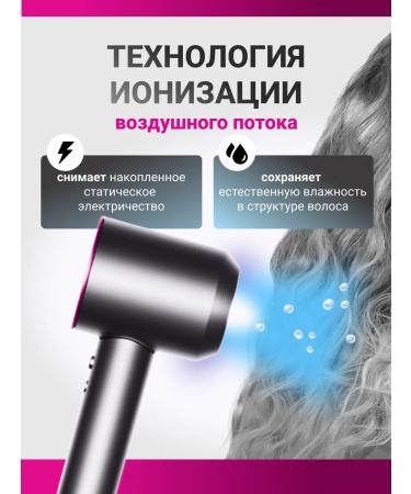 Skinetik PRO Hair hair dryer Powerful with nozzles 5 in 1 - Buy Online on GoSupps.com