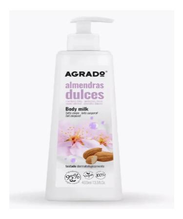 Agrado Body milk sweet almonds 400 ml