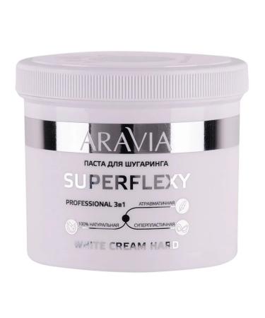 ARAVIA Superflexy White Cream Pasta for Shugaring 750 g