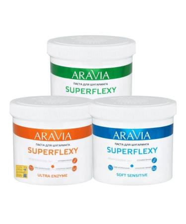 ARAVIA Superflexy White Cream Pasta for Shugaring 750 g - Buy Online on GoSupps.com