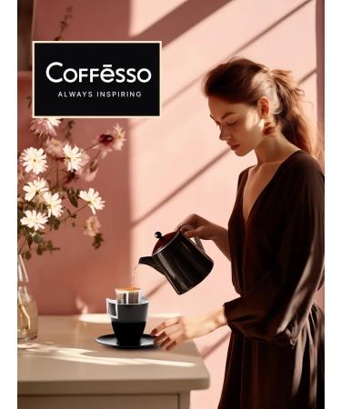 COFFESSO Coffee drip packages 10 pcs of cream - Buy Online on GoSupps.com