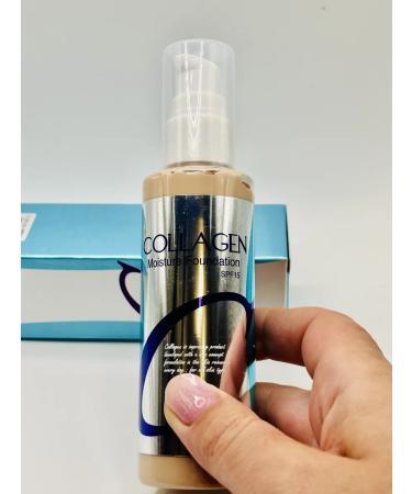 Moisturizing tonal cream with collagen SPF15 100ml tone 21