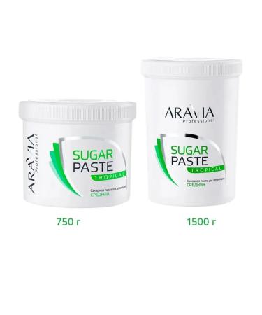 ARAVIA Sugar Paste Tropical sugar for shugaring 1500 g - Buy Online on GoSupps.com