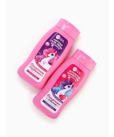 Pure happiness Children's kit for care gel pattern and shampoo - Buy Online on GoSupps.com