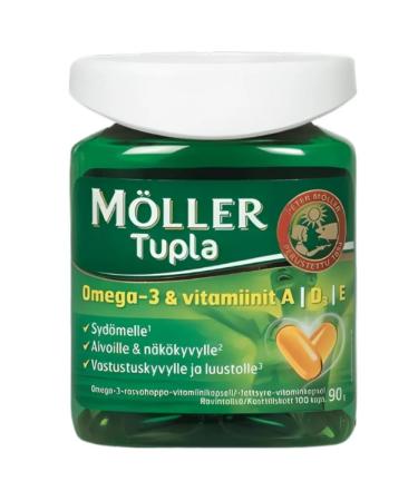 Omega-3 Moller Tupla 100 capsules