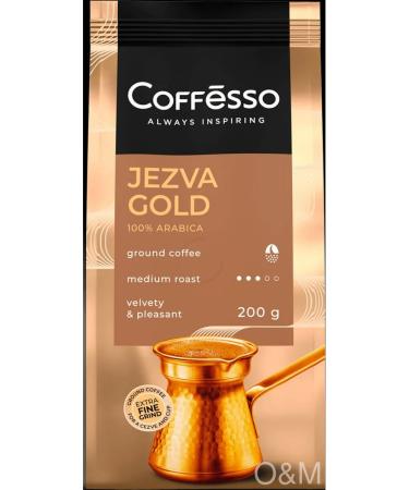 Ground Coffee Coffesso Jezva Gold 100% Arabica