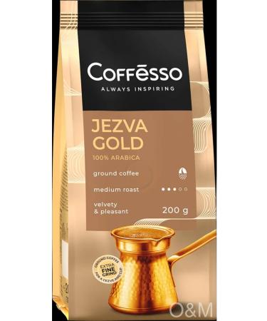 Ground Coffee Coffesso Jezva Gold 100% Arabica - Buy Online on GoSupps.com