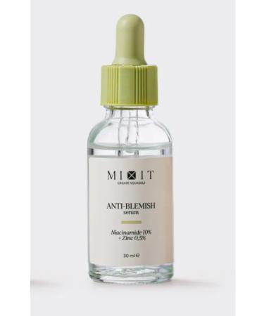 MIXIT Facial serum with nyamid and zinc 30 ml