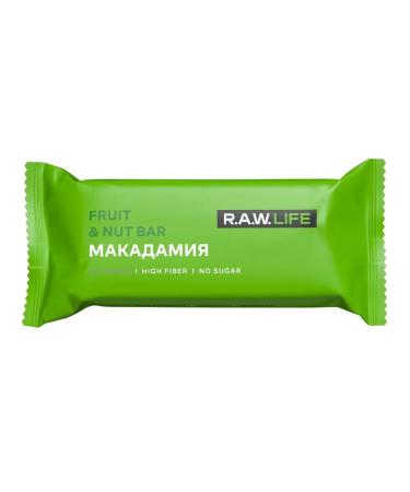 RAW Life Bank protein macadamia walnut-fruity 5 pcs - Buy Online on GoSupps.com