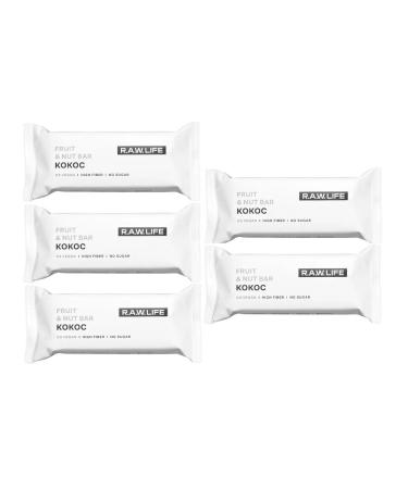 RAW Life Bank protein coconut 5 pcs - Buy Online on GoSupps.com