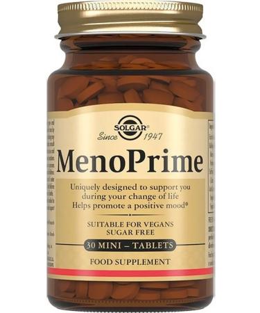 Solgar Meno Prime 30 tablets of 443 mg - Buy Online on GoSupps.com