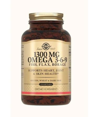 SOLGAR A complex of fatty acids omega 3-6-9 n120 caps