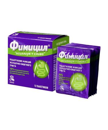 Fimicil Psillium+plum 12 package-saber - Buy Online on GoSupps.com