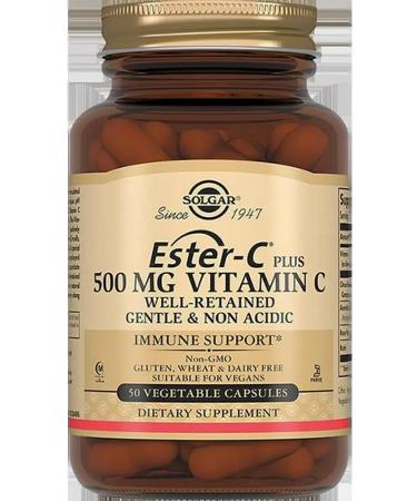 SOLGAR Esther-s plus vitamin C 500 mg N50 caps 840mg