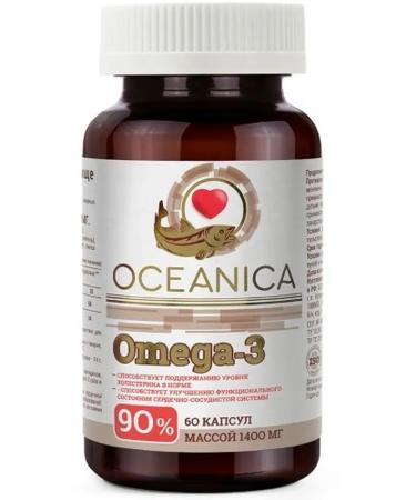 Oceanic Omega 3-90% 60 capsules of 1400 mg