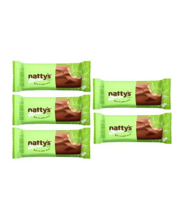 Chocolate Baton Nattys & Go Sunny Halva 5 pcs - Buy Online on GoSupps.com