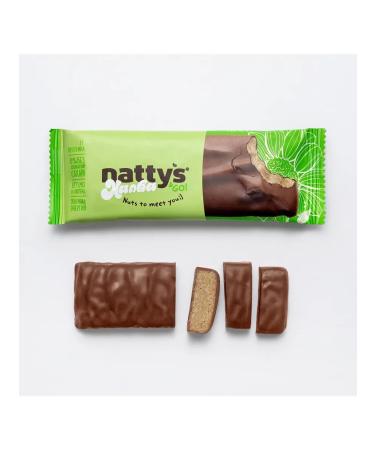Chocolate Baton Nattys & Go Sunny Halva 5 pcs - Buy Online on GoSupps.com