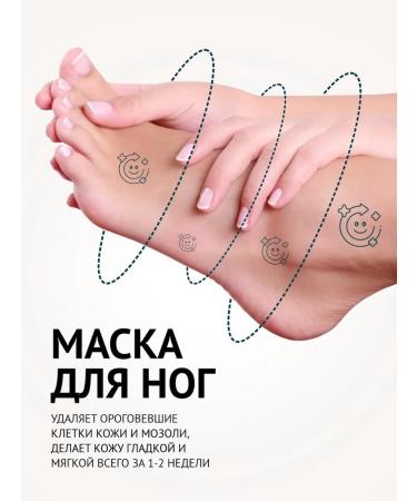 Domny Restoring the foot mask for foot care - Buy Online on GoSupps.com