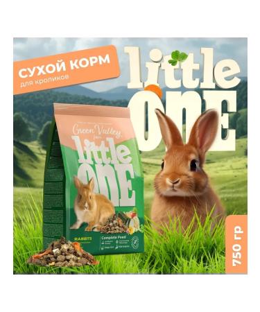LITTLE ONE Green Valley Feed from multi -traverse for rabbits 750g