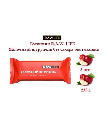 RAW Life Bank protein apple strudel 5 pcs