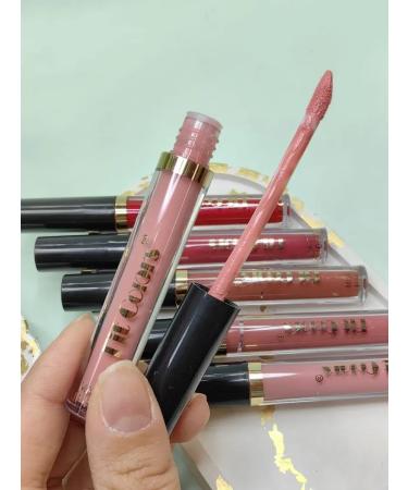 Lip gloss Set of lip lipstick Fit Colors 6 pcs - Buy Online on GoSupps.com
