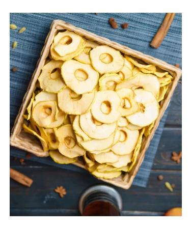 The Elsa Company Dried fruits (dried apples) without sugar GMOs and additives - Buy Online on GoSupps.com