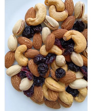 NUTS HELSI Walnut mixture with cherries and cherries 1000 grams - Buy Online on GoSupps.com