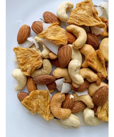 NUTS HELSI Walnut mixture with pineapple and coconut 1000 grams - Buy Online on GoSupps.com