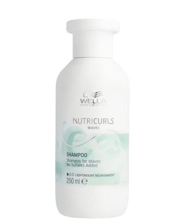 WELLA PROFESSIONALS NUTRICURLS Sulfate-Free Shampoo for Curly and Frizz-Free Hair 250ml