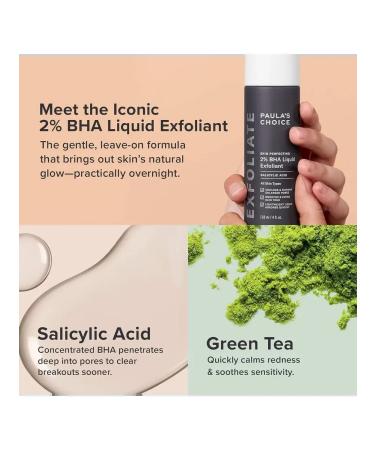 Paula's Choice Peeling tonic exfoliant liquid with salicylic 2% bha - Buy Online on GoSupps.com