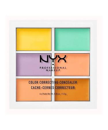 NYX Professional Makeup Correcting palette concealer for the eyes of 6 colors NYX - Buy Online on GoSupps.com