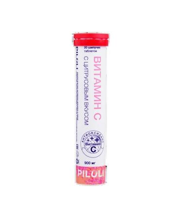 Piluli vitamin C 900 mg sparkling tablets weighing 4 0 g 20 pcs
